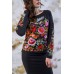Embroidered Costume "Fairy World" Black